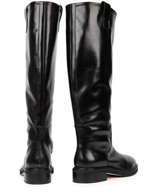Aeyde Black Henry High Boots