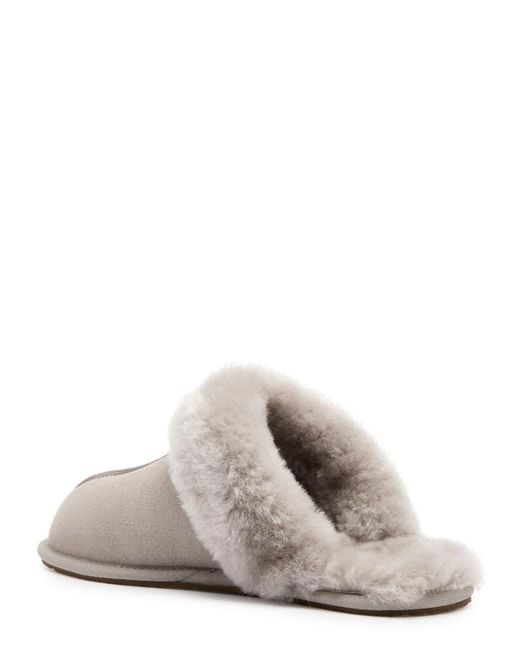 Ugg Gray Scuffette Ii Suede Slippers