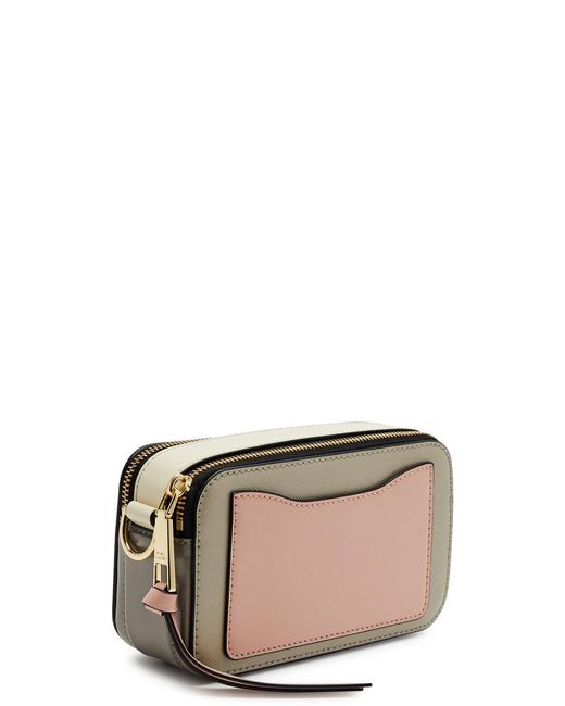 Marc Jacobs Natural The Snapshot Core Leather Cross-body Bag