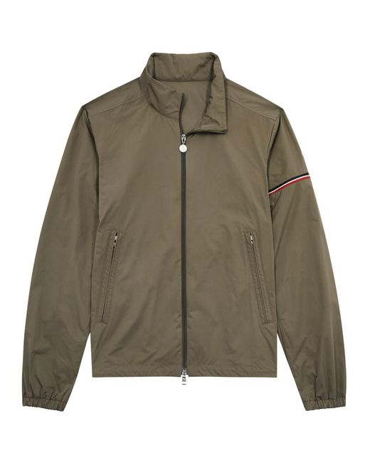 Moncler Green Ruinette Nylon Jacket for men