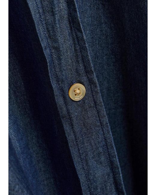 Boglioli Blue Cotton Shirt for men