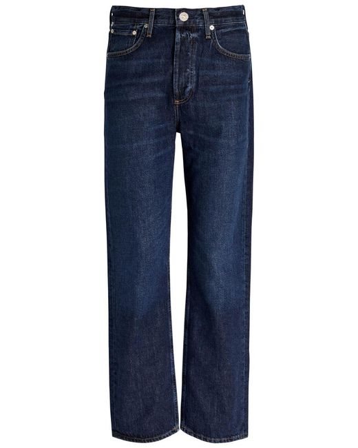 Citizens of Humanity Blue Blaine Straight-Leg Jeans