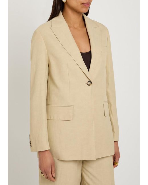 Joseph Natural Rochd Woven Blazer