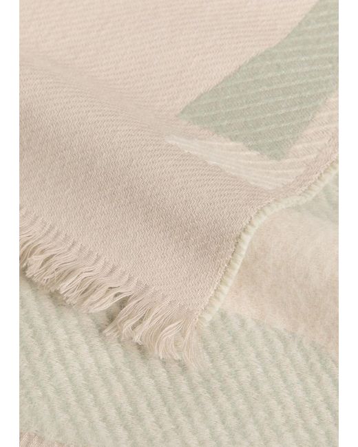 Loewe Natural Logo Wool And Cashmere-Blend Scarf