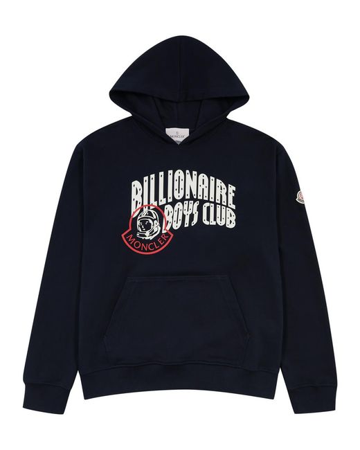 Moncler Genius Blue X Billionaire Boys Club Hooded Cotton Sweatshirt for men