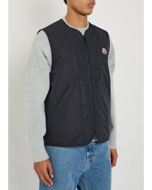 Moncler Blue Roquille 3-In-1 Woven Jacket for men