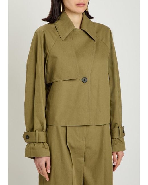 Joseph Green Suber Cotton Trench Jacket