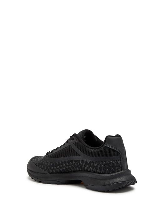 Now You Live Black Yh 203 Hybrid Mesh Sneakers for men