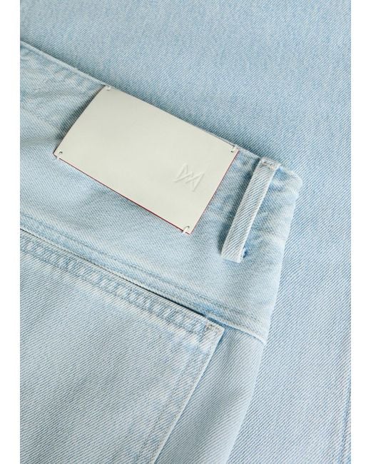 Agolde Blue X Maria Mcmanus Wide-Leg Jeans