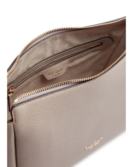 Kate Spade Gray Knott Medium Leather Shoulder Bag