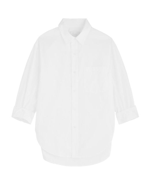 Citizens of Humanity White Kayla Cotton Shirt