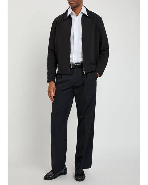 Lardini White Striped Cotton Shirt for men