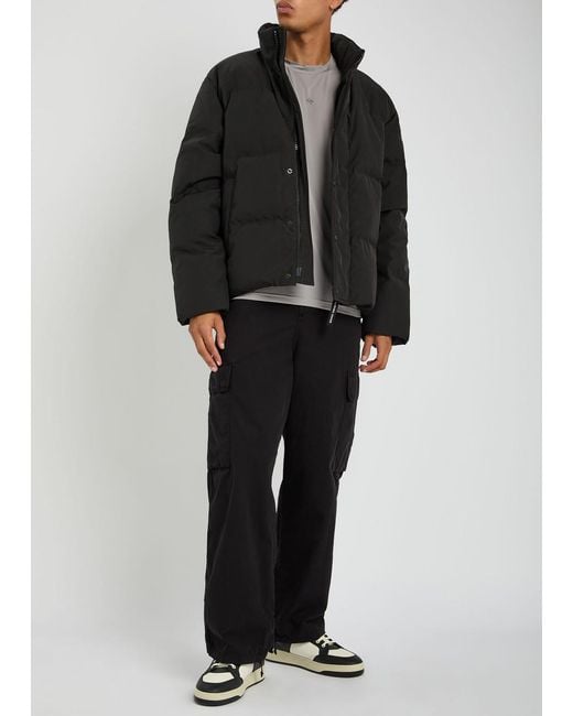 Canada Goose Black Bayview Parka Quilted Arctic-Tech Jacket for men
