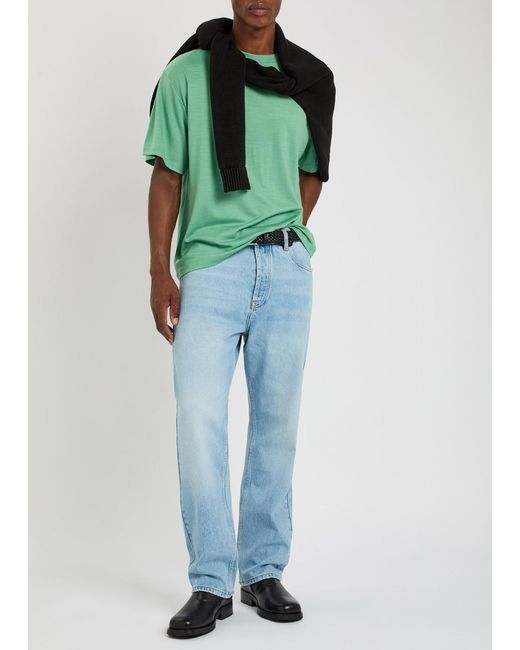 Studio Nicholson Blue Riso Straight-Leg Jeans for men