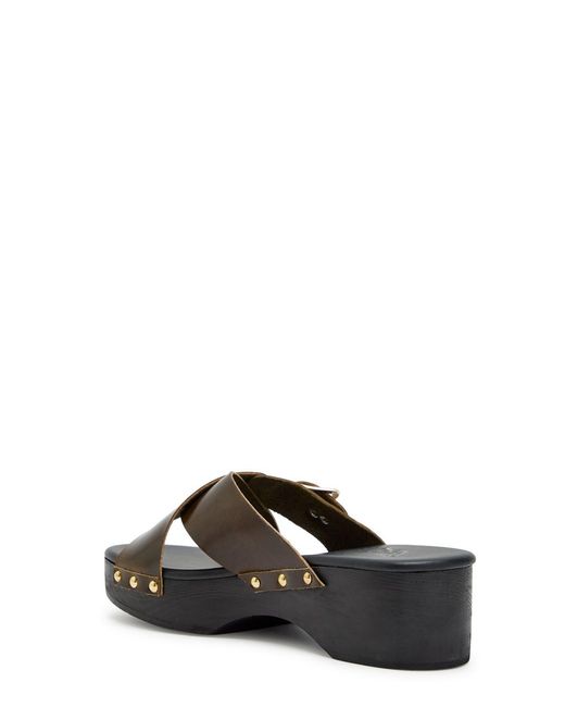 Ancient Greek Sandals Brown Marilisa Stud-Embellished Leather Clog Sandals