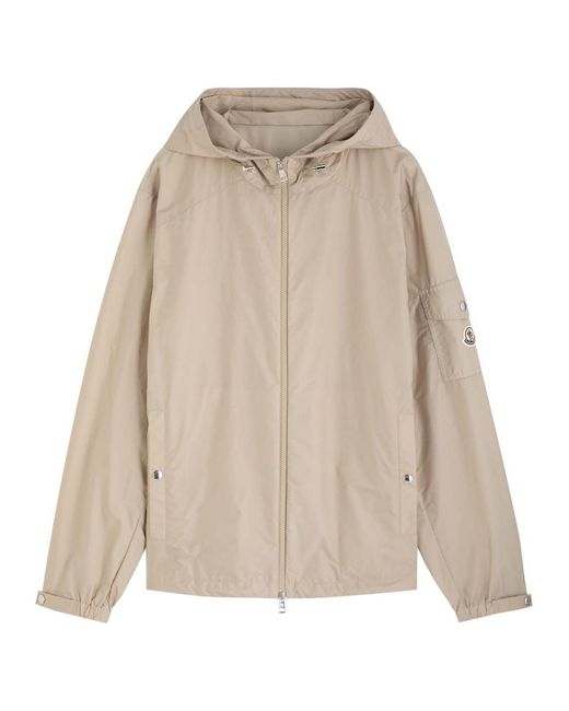 Moncler Natural Etiache Hooded Shell Jacket for men