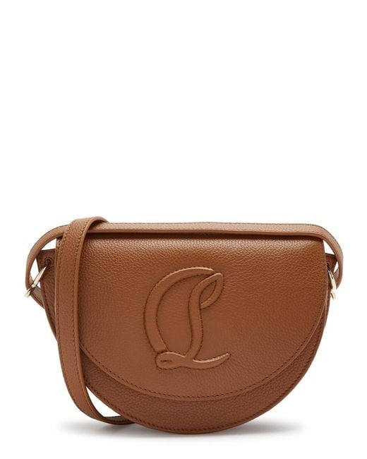 Christian Louboutin Brown By My Side Leather Cross-body Bag