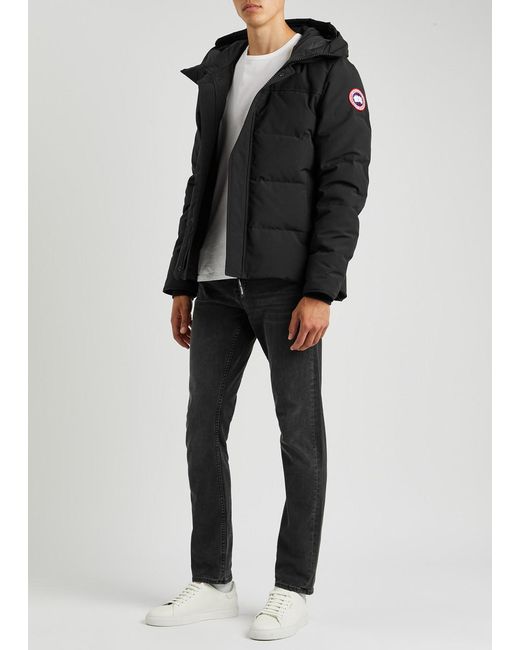 Canada Goose Black Macmillan Quilted Arctic-tech Parka for men