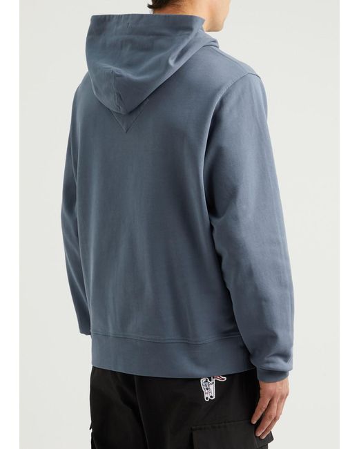 Canada Goose Blue Huron Hooded Cotton Sweatshirt for men