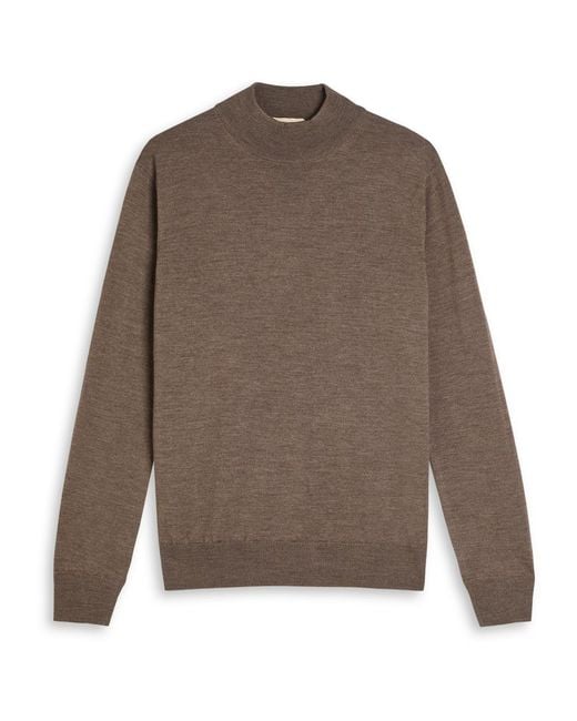 Aurélien Brown Wool Jumper for men