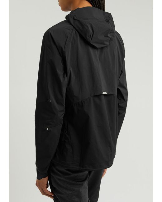 On Shoes Black Core Hooded Shell Jacket