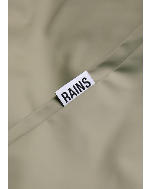 Rains Natural W3 Hooded Waterproof Jacket