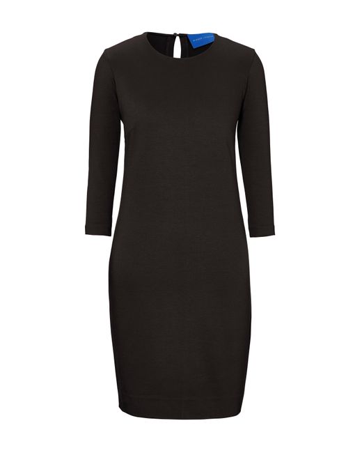 Winser London Black Fitted Shift Dress