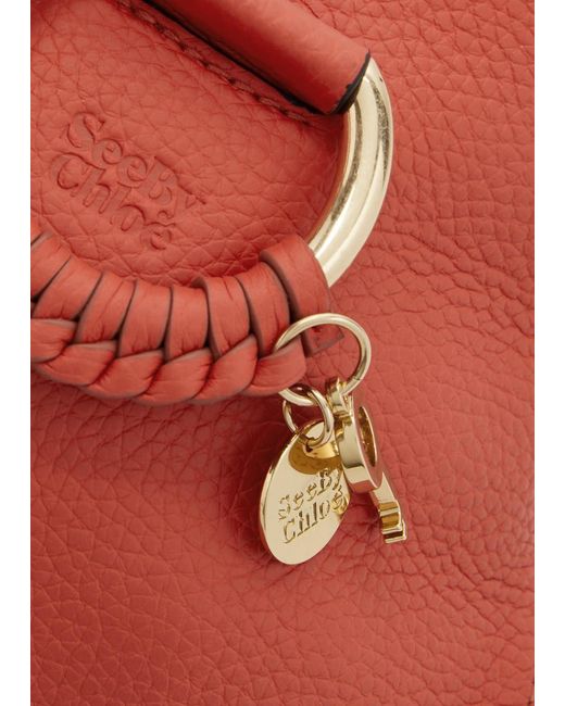 See By Chloé Red Joan Mini Leather Cross-body Bag