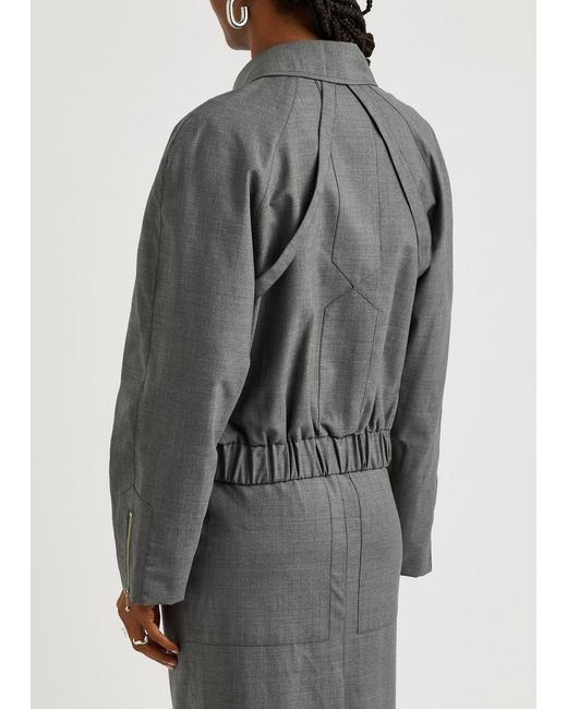 Paris Georgia Gray Dex Wool Jacket