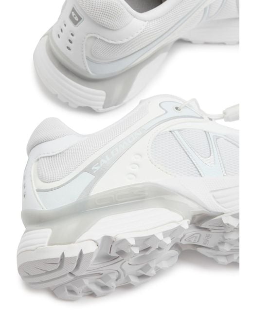 Salomon White Xt-Whisper Panelled Mesh Sneakers