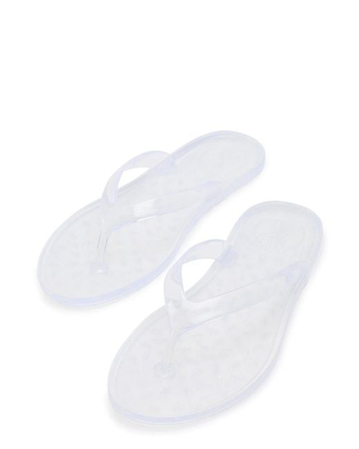 Ancient Greek Sandals White Jelly Flip Flops