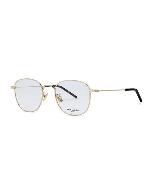 Saint Laurent Metallic Gold Sl 313 Glasses for men