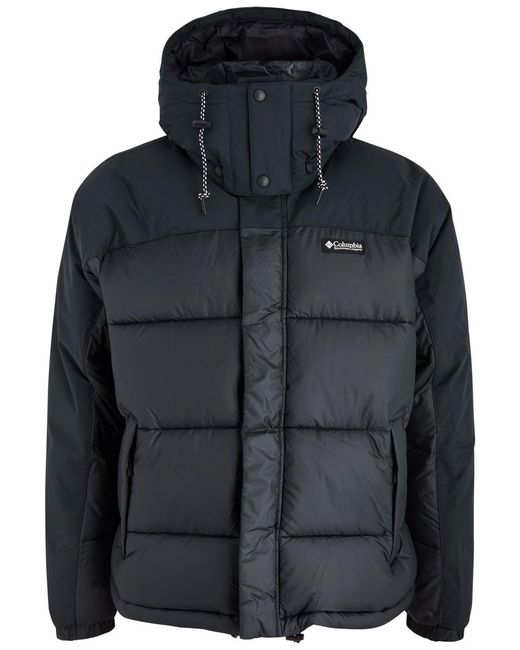 Columbia Black Snowqualmie Ii Quilted Shell Jacket for men