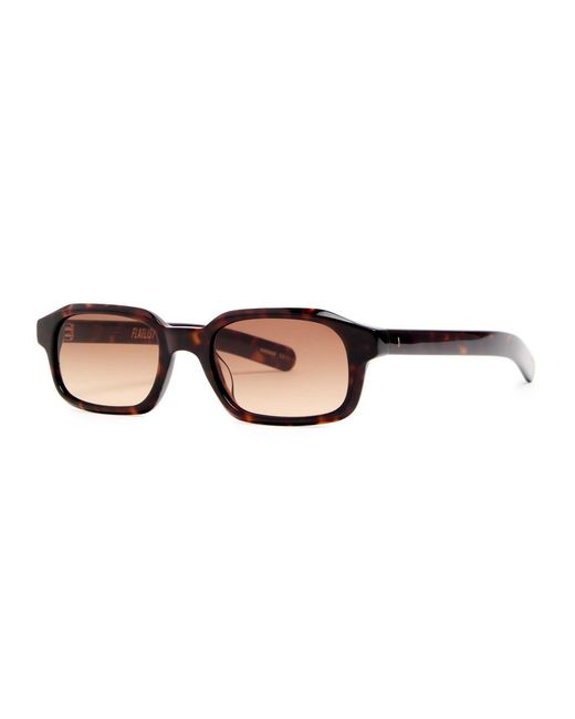 FLATLIST EYEWEAR Multicolor Hanky Rectangle-Frame Sunglasses for men