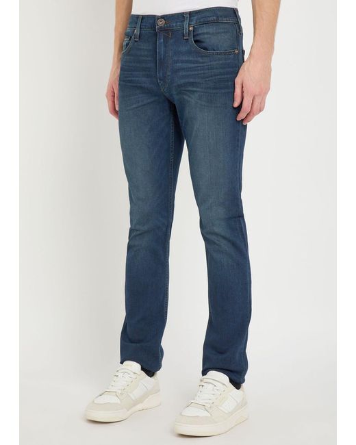 PAIGE Blue Lennox Slim-Leg Denim Jeans for men