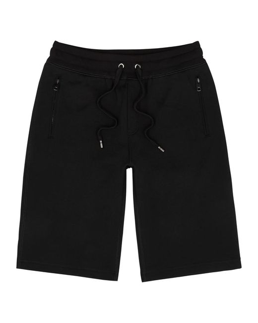 Dolce & Gabbana Black Cotton Shorts for men