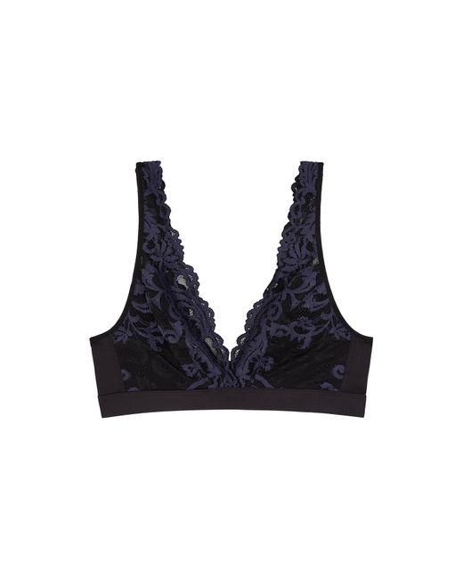 Wacoal Black Instant Icon Lace Soft-Cup Bra