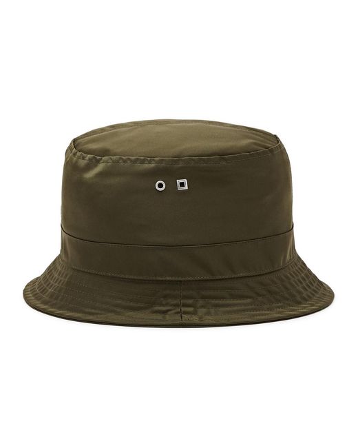 Jacquemus Green Le Bob Ovalie Nylon Bucket Hat