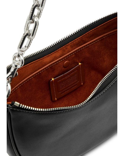 COACH Black Mira Leather Shoulder Bag