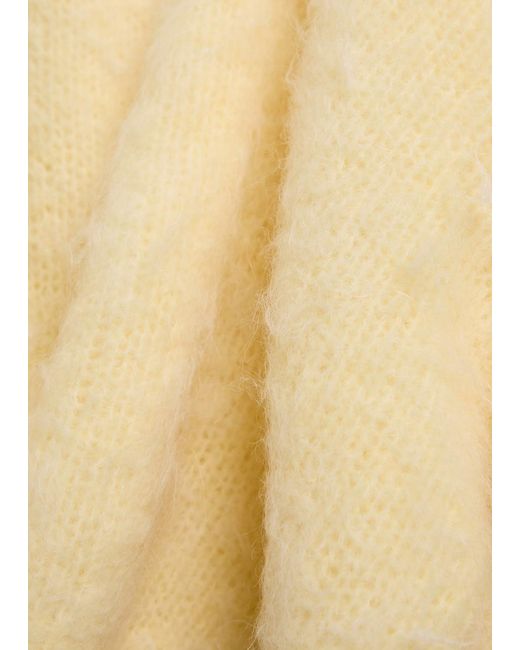 American Vintage Natural Niby Brushed Alpaca-Blend Jumper