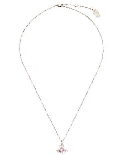 Vivienne Westwood White Ismene Orb-embellished Necklace