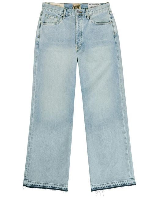 GALLERY DEPT. Blue Melrose Wide-Leg Jeans for men