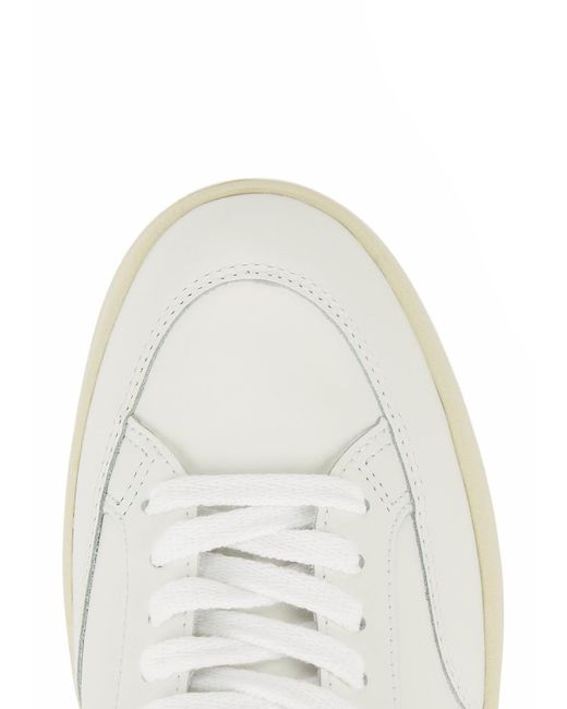 Veja White V-12 Leather Sneakers, Sneakers, Leather, , Round Toe