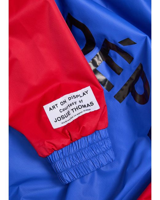 GALLERY DEPT. Blue Jude Colour-Block Nylon Track Jacket for men