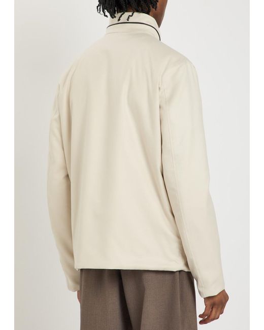 Herno Natural Reversible Cashmere And Silk-Blend Jacket for men