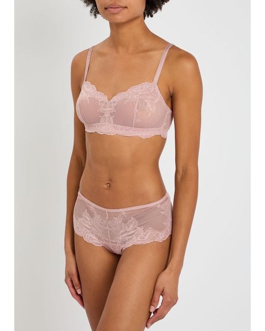 Wacoal Pink Vivid Attraction Lace Bralette