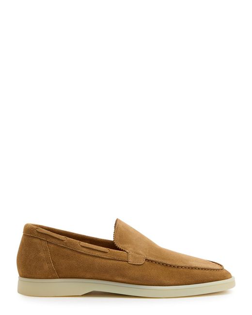 Aurélien Brown Yacht Suede Loafers for men
