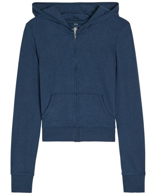 vuori Blue Halo Mini Hooded Jersey Sweatshirt