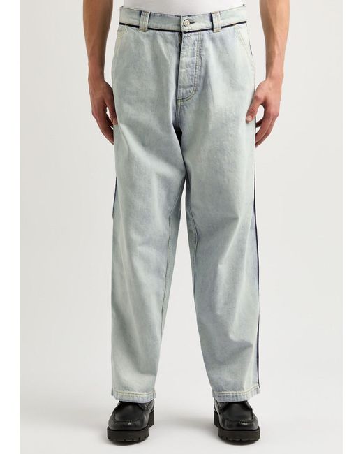 Maison Margiela Blue Straight-Leg Jeans for men