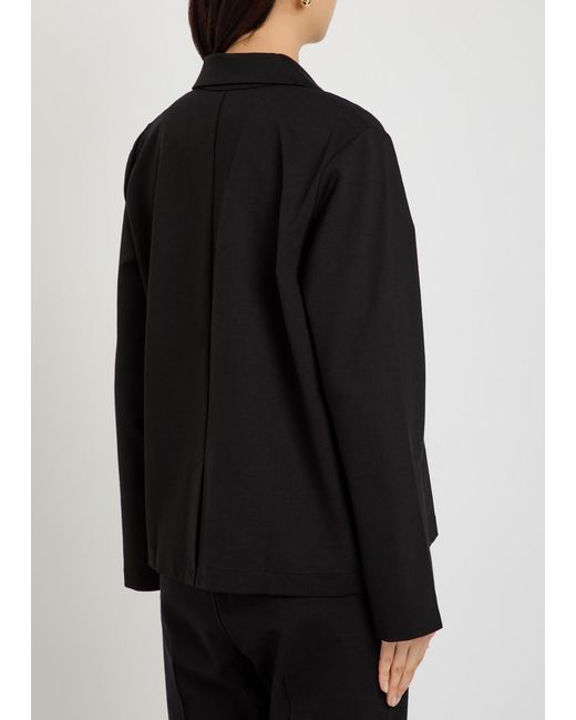 Eileen Fisher Black J Easy Jersey Blazer
